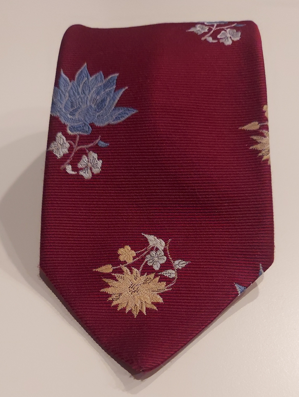 Vintage Wemlon By Wembley Men's Floral Tie